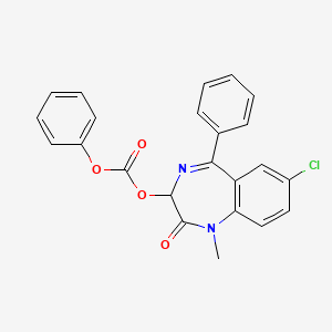 1H-1,4-Benzodiazepine, carbonic acid deriv. (ZCI)