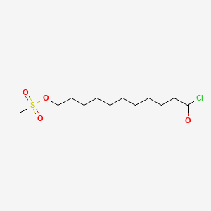 11-Chloro-11-oxoundecyl Methanesulfonate