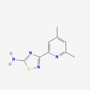 3-(4,6-Dimethylpyridin-2-yl)-1,2,4-thiadiazol-5-amine