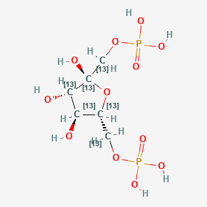 D-Fructose-13C6 1,6-Bisphosphate Sodium Salt Hydrate