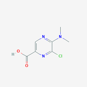 6-Chloro-5-(dimethylamino)pyrazine-2-carboxylic acid