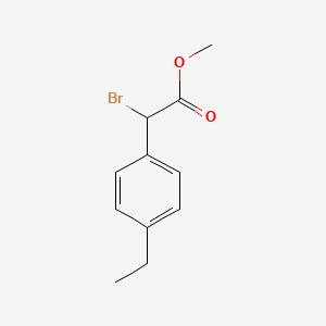 Methyl 2-bromo-2-(4-ethylphenyl)acetate