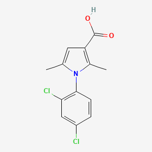 1-(2,4-dichlorophenyl)-2,5-dimethyl-1H-pyrrole-3-carboxylic acid