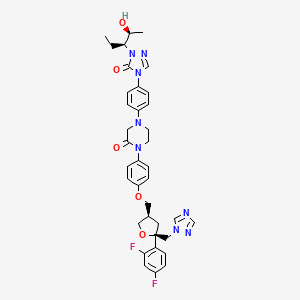 molecular formula C37H40F2N8O5 B13845628 2-Oxo-posaconazole 