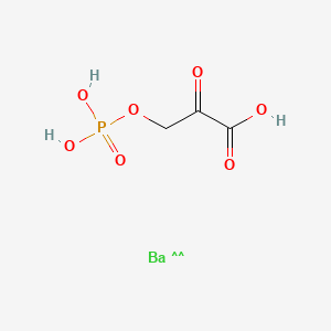 molecular formula C3H5BaO7P B13845629 Hydroxypyruvic Acid Phosphate Barium Salt (>90%) 