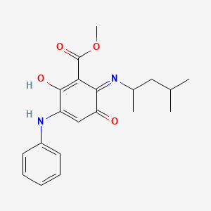 molecular formula C20H24N2O4 B13845772 Methyl Carboxylate 6PPD-quinone 