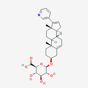 molecular formula C30H39NO7 B13845897 Abiraterone beta-D-Glucuronide 