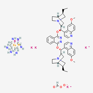 molecular formula C55H67FeK5N12O7 B13845911 AD-mix-a (Technical Grade) 