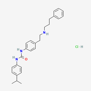 N-[4-(1-Methylethyl)phenyl]-N'-[4-[2-[(3-phenylpropyl)amino]ethyl]phenyl]-Urea Hydrochloride