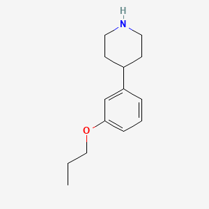 4-(3-Propoxyphenyl)piperidine