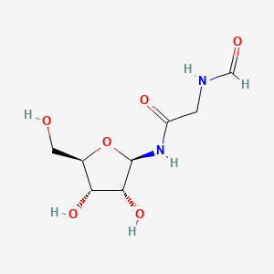 2-Formamido-N-beta-D-ribofuranosyl-acetamide