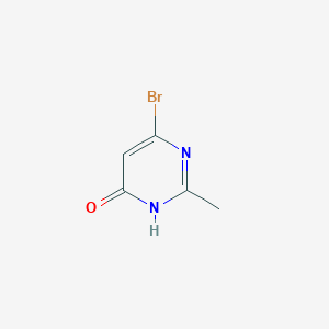 molecular formula C5H5BrN2O B1384604 6-Bromo-2-methylpyrimidin-4-ol CAS No. 1603339-26-9