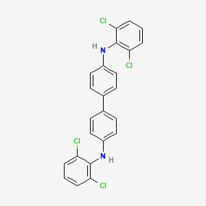 N4,N4'-Bis(2,6-dichlorophenyl)-[1,1'-biphenyl]-4,4'-diamine