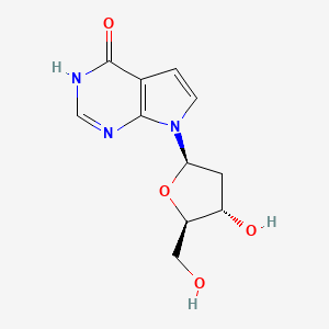 molecular formula C11H13N3O4 B13846120 7-Deaza-2'-deoxyinosine 