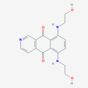 molecular formula C17H17N3O4 B13846202 6,9-Bis[(2-hydroxyethyl)amino]benz[g]isoquinoline-5,10-dione 