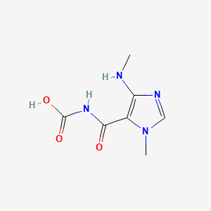 molecular formula C7H10N4O3 B13846238 Theobromine Carboxylic Acid 