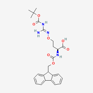 molecular formula C25H30N4O7 B1384631 N-Boc-Fmoc L-运瓜氨酸 CAS No. 190723-97-8