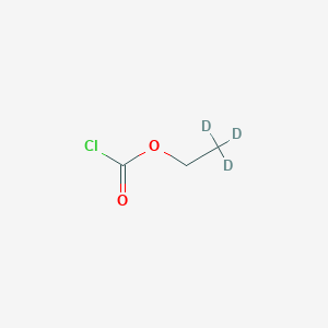 molecular formula C3H5ClO2 B13846340 Ethyl-d3 Chloroformate 