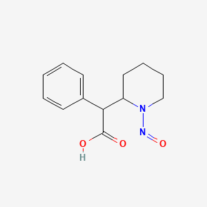 molecular formula C13H16N2O3 B13846412 N-nitroso-Ritalinic Acid 