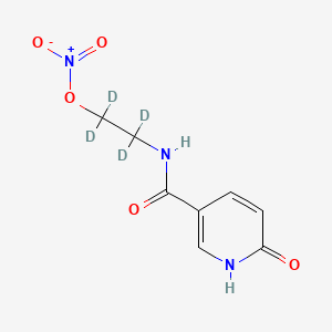 molecular formula C8H9N3O5 B13846447 6-Hydroxy Nicorandil-d4 