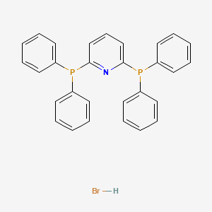 molecular formula C29H24BrNP2 B1384657 2,6-Bis(diphenylphosphino)pyridine hydrobromide CAS No. 2089255-42-3