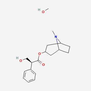 molecular formula C18H27NO4 B13846617 6-Hydroxyhyoscyamine (Mixture of Diastereomers) 