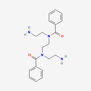 molecular formula C20H26N4O2 B13846663 N,N'-(Ehane-1,2-diyl)bis(N-(2-aminoethyl)benzamide) 