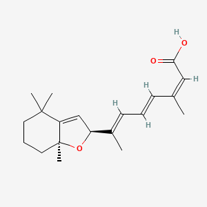 molecular formula C20H28O3 B13846725 Rac-5,8-trans-5,8-Epoxy-13-cis Retinoic Acid 