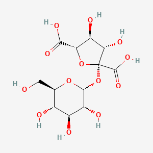 molecular formula C12H18O13 B13846761 Sucrose 1',6'-dicarboxylic acid 