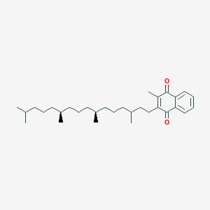 molecular formula C31H48O2 B13846807 2-methyl-3-[(7S,11S)-3,7,11,15-tetramethylhexadecyl]naphthalene-1,4-dione 