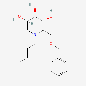 molecular formula C17H27NO4 B13846824 Monobenzyl Miglustat 