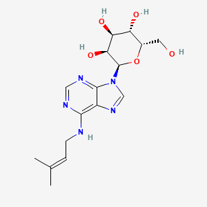 molecular formula C16H23N5O5 B13846832 Isopentenyladenine 9-Glucoside 