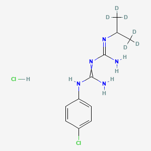 molecular formula C11H17Cl2N5 B13846875 Chlorguanide-d6 Hydrochloride 