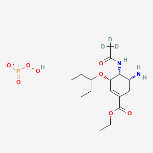 molecular formula C16H31N2O8P B13846985 Oseltamivir-d3 Phosphate 