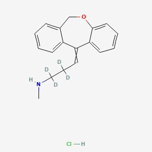 molecular formula C18H20ClNO B13847008 Nordoxepin-d4 Hydrochloride 