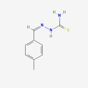 molecular formula C9H11N3S B13847127 [(Z)-p-tolylmethyleneamino]thiourea 