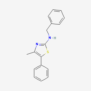 N-benzyl-4-methyl-5-phenyl-1,3-thiazol-2-amine