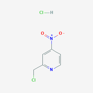 2-(Chloromethyl)-4-nitropyridine hydrochloride