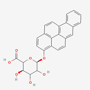 molecular formula C26H20O7 B13847200 alpha-(p-Anisyl)phenethylamine Hydrochloride 