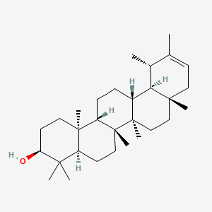 (3S,4aR,6aR,6aR,6bR,8aS,12S,12aR,14aS,14bS)-4,4,6a,6b,8a,11,12,14b-octamethyl-2,3,4a,5,6,6a,7,8,9,12,12a,13,14,14a-tetradecahydro-1H-picen-3-ol