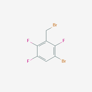 molecular formula C7H3Br2F3 B1384725 3-溴-2,5,6-三氟苄基溴 CAS No. 2149598-68-3