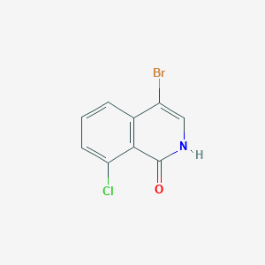 4-Bromo-8-chloroisoquinolin-1-ol