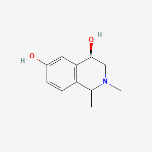 (4R)-1,2-Dimethyl-1,2,3,4-tetrahydroisoquinoline-4,6-diol