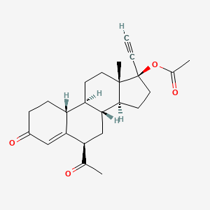 6beta,17-Norethindrone Diacetate