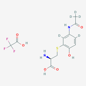 3-Cysteinylacetaminophen-D5 (major), Trifluoroacetic Acid Salt