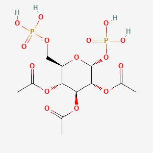 alpha-D-Glucose 1,6-bis(Dihydrogen Phosphate) 2,3,4-Tetraacetate