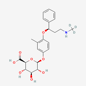 4'-Hydroxy Atomoxetine beta-D-Glucuronide-d3