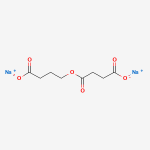 molecular formula C8H10Na2O6 B13847711 4-(3-Carboxypropoxy)-4-oxobutanoic Acid Disodium Salt 