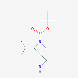 B1384795 tert-Butyl 1-isopropyl-2,6-diazaspiro[3.3]heptane-2-carboxylate CAS No. 2167420-78-0