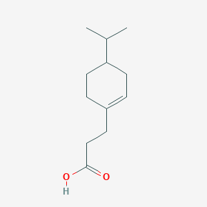 3-(4-Propan-2-ylcyclohexen-1-yl)propanoic acid